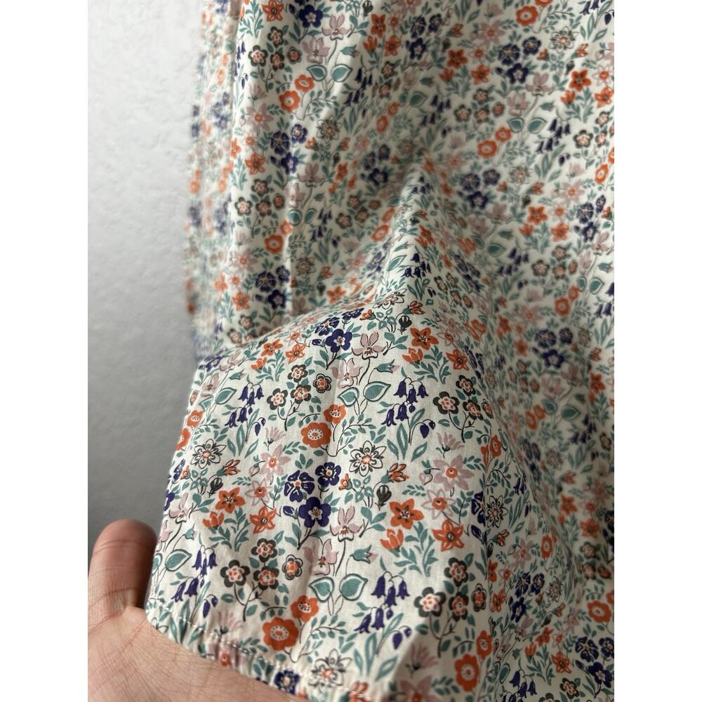 Paul Smith Floral Button Up Blouse Colorful Classic Silk Blend Italian Size 38 - Picture 3 of 10